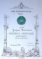 Srebrna Odznaka Mistrza